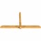Ekena Millwork Eugene Rough Sawn Timber Gable Bracket, Western Red Cedar, 84"W x 45"H x 4"D x 4"F, 13/12 Pitch GBW084X45X0404EUG00RWR - alternate 2